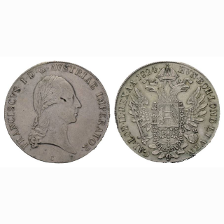 Österreich Taler 1824 C Franz II