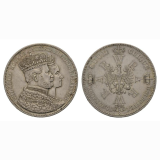 Deutschland Preussen Taler 1861 A Wilhelm I