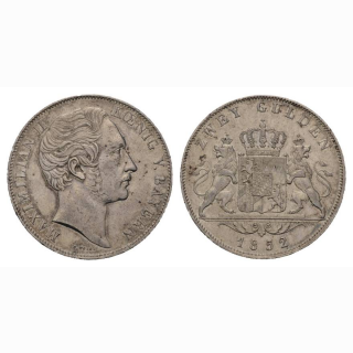 Deutschland Bayern 2 Gulden 1852