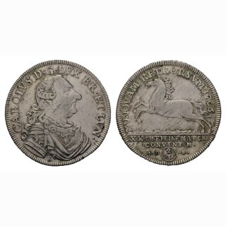 Deutschland Braunschweig 2/3 Taler 1765 E/IDB