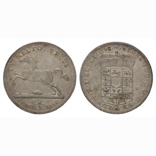 Deutschland Braunschweig 2/3 Taler 1708 HB