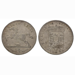 Deutschland Braunschweig 2/3 Taler 1708 HB