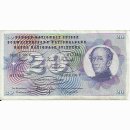 20 Franken Note Dufour 1976  gebraucht