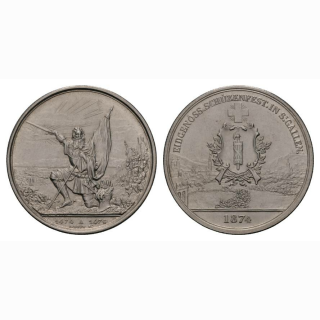 Schweiz 5 Franken 1874 St. Gallen