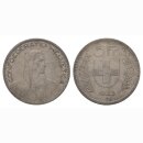 Schweiz 5 Franken  1923 B Tell