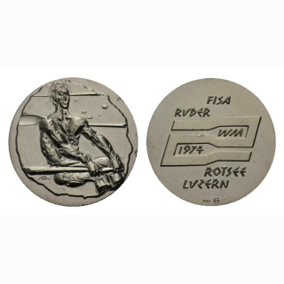1973 Schweiz Ruder WM Rootsee Hans Erni