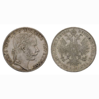 Österreich 1 Florin 1866 B