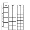 karat-Münzenblätter K5 mit Hart-PVC-Einlagen...