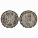 Schweiz 5 Franken 1931 Abart 13 Sterne ü. Kopf