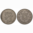 Schweiz 5 Franken 1894 B Frauenkopf