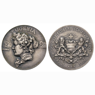 1904 Zug II. Central Schweiz. Flobert Schützenfest