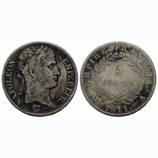 Frankreich  5 Francs  1811 A