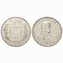 Schweiz 5 Franken 1924 B Tell