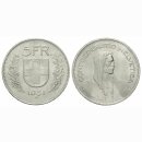 Schweiz 5 Franken 1951 B