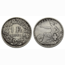 Schweiz 1 Franken 1861 B