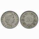 Schweiz 20 Rappen 1919 B