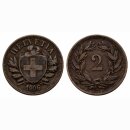 Schweiz 2 Rappen 1906 B