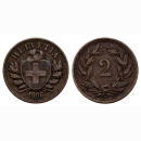 Schweiz 2 Rappen 1906 B