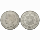 Schweiz 5 Franken 1909 B Frauenkopf