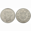 Schweiz 5 Franken 1909 B Frauenkopf