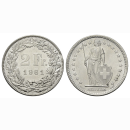 Schweiz 2 Franken 1961 B Abart