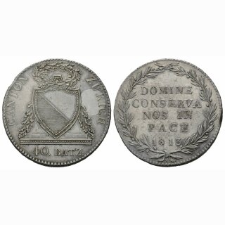 Zürich 40 Bazten 1813