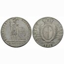 Luzern 4 Franken 1814 3 Blätriger Rand