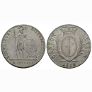 Luzern 4 Franken 1814 3 Blätriger Rand