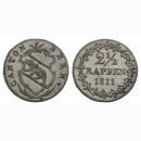 Bern 2 1/2 Rappen 1811
