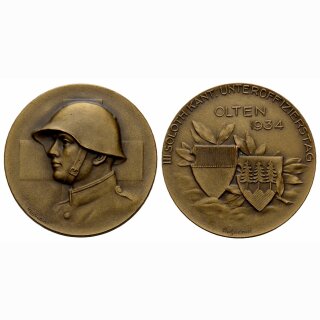 1934 Solothurn III. Solthurner Kant. Unteroffizierstag Olten
