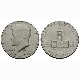 USA 1/2 Dollar 1976