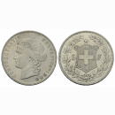 Schweiz 5 Franken 1909 B Frauenkopf