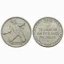 Schweiz 5 Franken 1944 B St. Jakob