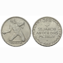 Schweiz 5 Franken 1944 B St. Jakob