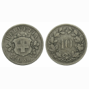 Schweiz 10 Rappen 1850 BB