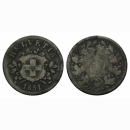 Schweiz 10 Rappen 1851 BB