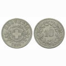 Schweiz 10 Rappen 1875 B