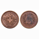 Schweiz 1 Rappen 1872 B
