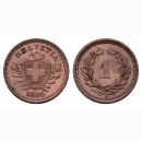 Schweiz 1 Rappen 1884 B