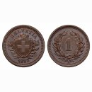 Schweiz 1 Rappen 1892 B