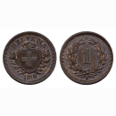 Schweiz 1 Rappen 1918 B