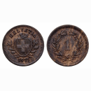 Schweiz 1 Rappen 1927 B