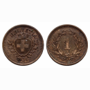 Schweiz 1 Rappen 1938 B