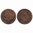 Schweiz 2 Rappen 1851 A