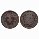 Schweiz 2 Rappen 1866 B