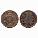 Schweiz 2 Rappen 1888 B