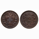 Schweiz 2 Rappen 1904 B