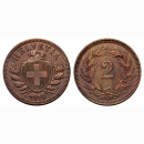 Schweiz 2 Rappen 1910 B