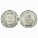 Schweiz 2 Franken 1931 B Stehende Helvetia