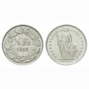 Schweiz 1/2 Franken 1946 B Stehende Helvetia